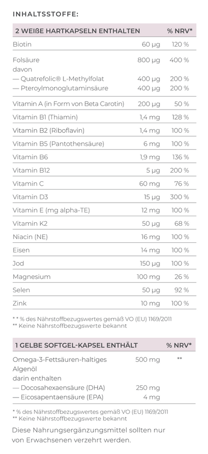 VILAVIT Prenatal Rezeptur