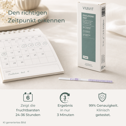 Ovulation Test Results in 3 minutes, test earlier